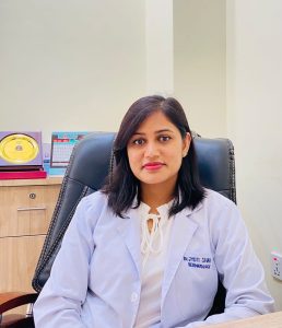 dr joyti shah woking as best skin doctor in kathmandu in top skin hospital - aesthetic aura