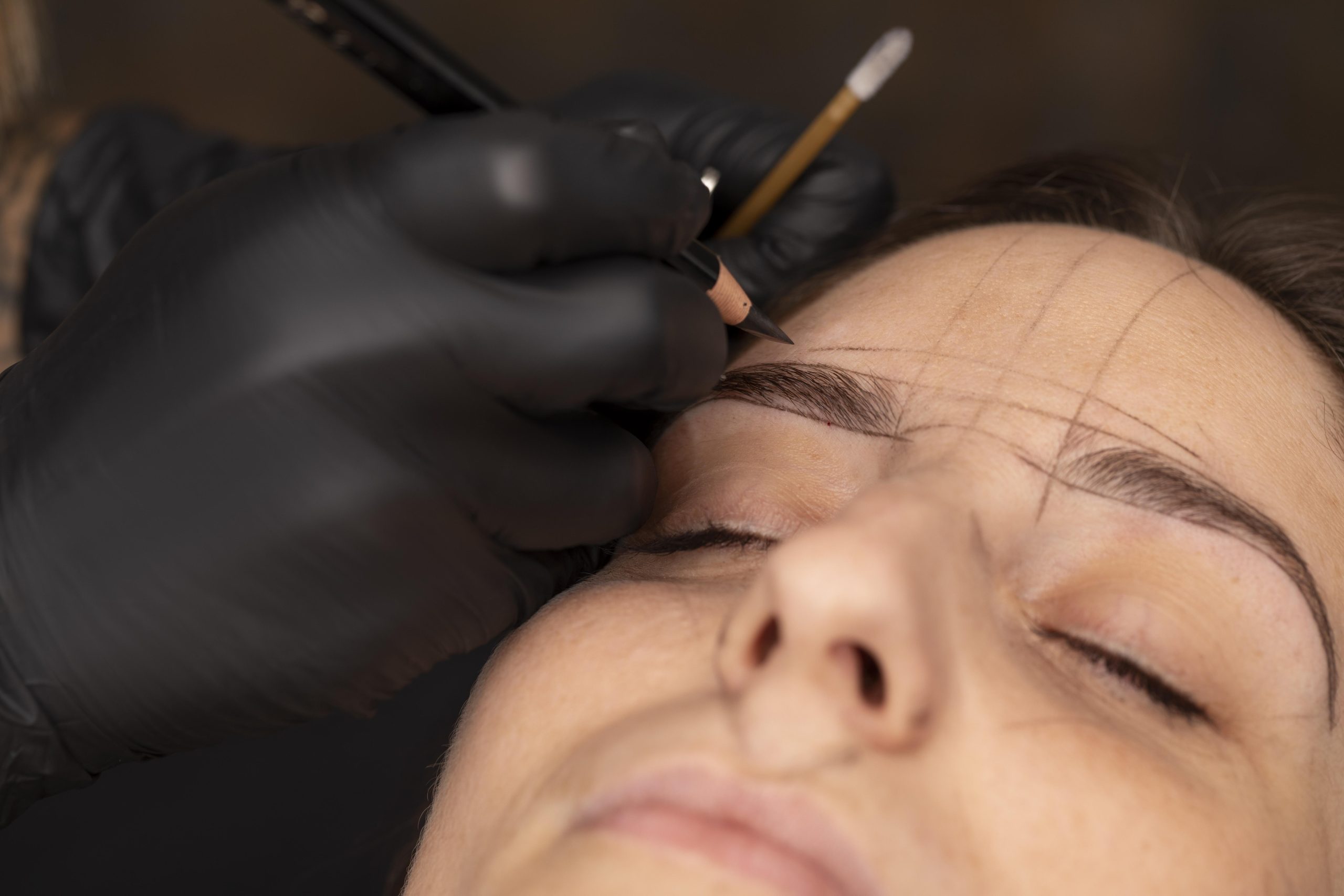 successful microblading treatment in nepal